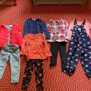 Girls Fall Clothes lot 3T